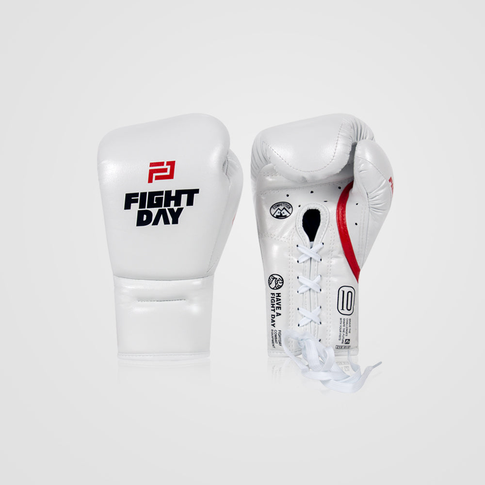 FIGHTDAY ZYS01 Lace-Up Boxing Gloves White – FIGHTDAY SHOP